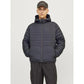 Jack&amp;Jones Jjestate Packable Puffer Hood Noos M 12256983ASPHALT Clothing/Outdoor/Jack & Jones Your Sports Performance