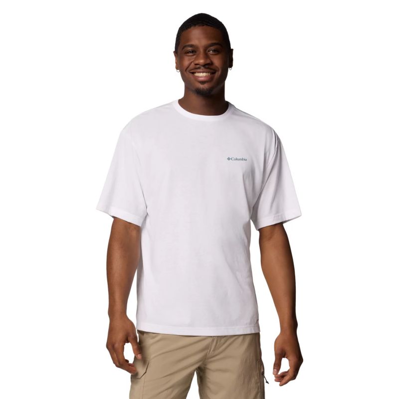 Columbia Cedar Trail Back Graphic Tee M 2120381101 Clothing/Outdoor/T-shirts with short sleeves/Columbia Your Sports Performance