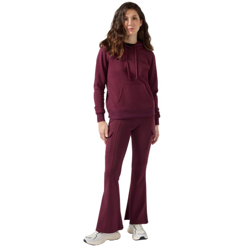 Champion Hooded Sweatshirt Women's Burgundy 118379 RS522 Clothing Your Sports Performance
