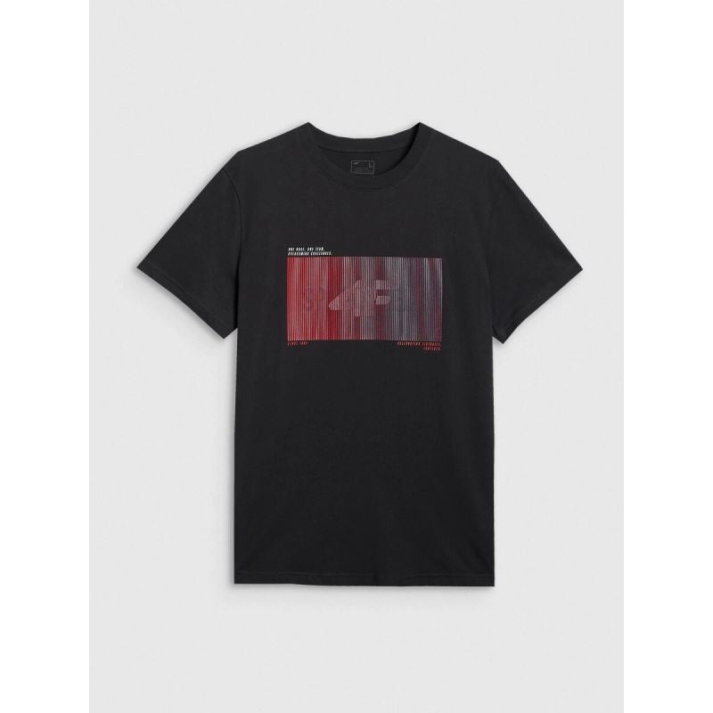 Men's regular printed T-shirt 4F 4FRAW25TTSHM3224-20S *Kategoria tymczasowa Your Sports Performance