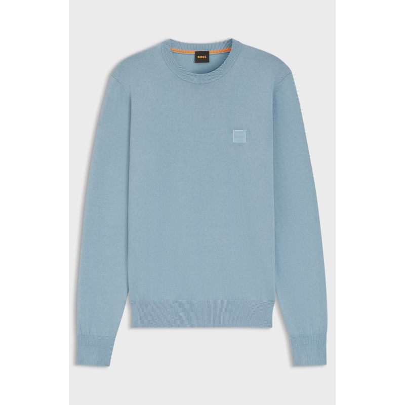 Boss Knitwear Kanovano_S Men's Sweatshirt Light/Pastel Blue (50527583-451) Boss