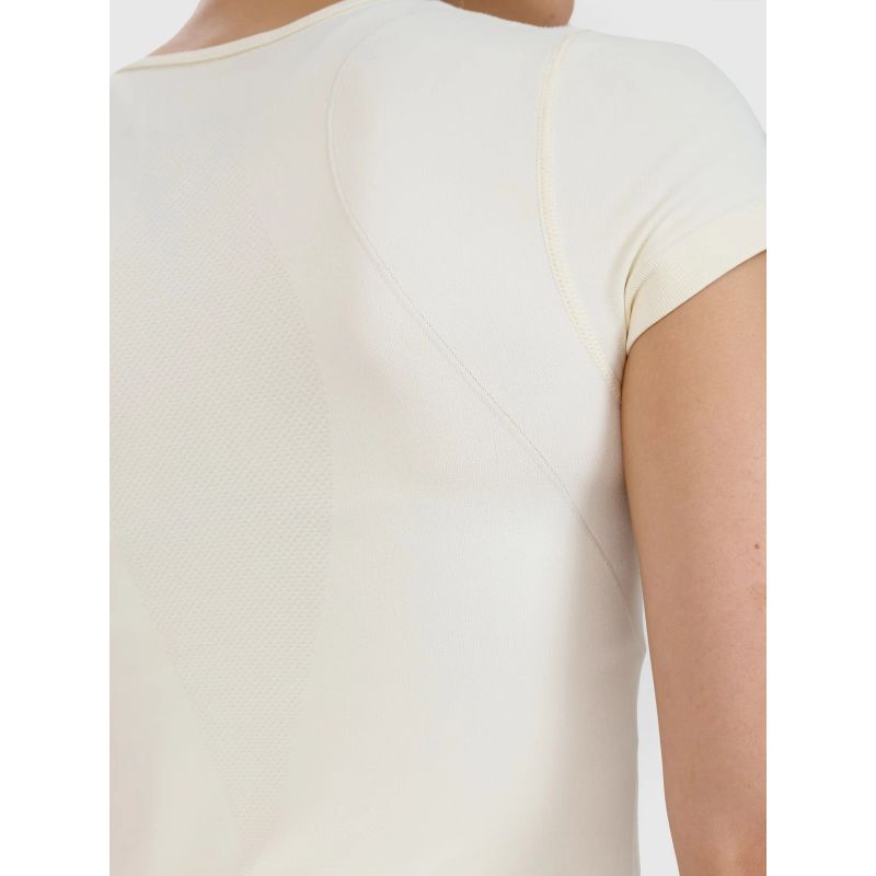 Women's quick-drying yoga and pilates t-shirt 4F 4FWSS25TFTSF1270-11S Clothing Your Sports Performance