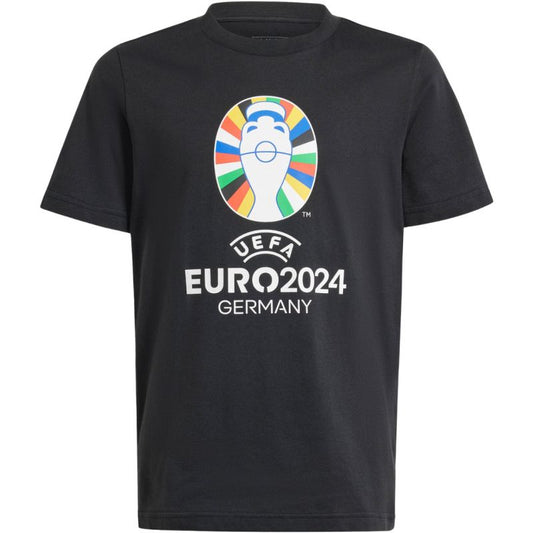 Adidas Euro24 Jr IT9307 T-shirt Clothing/Football Adidas