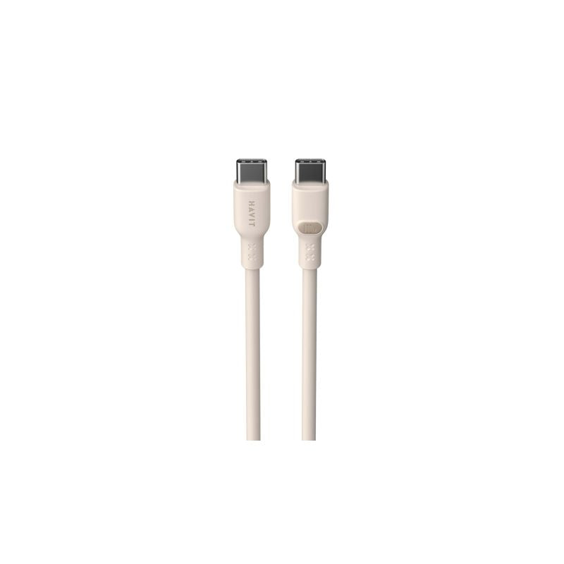 Havit Type C Cable CB6284 2.0m (beige) In preparation Your Sports Performance