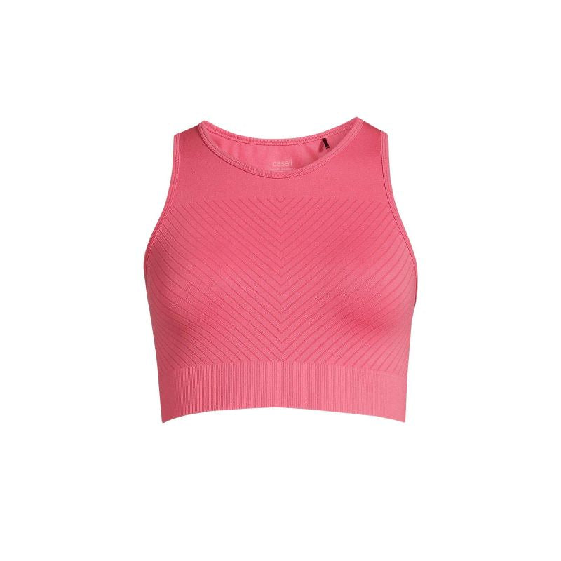 CASALL Essential Block Seamless Sport Top raspberry Import z PMSport Your Sports Performance