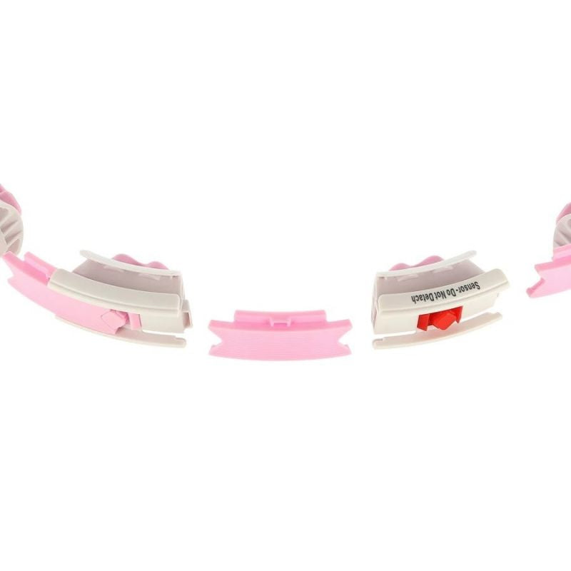 HMS HHW06 hula hoop with studs, weight and counter, pink In preparation Your Sports Performance