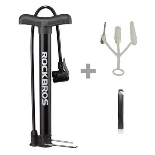 Rockbros A320 Floor Bicycle Pump - Black In preparation Your Sports Performance