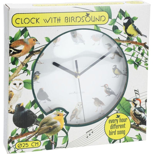 ORNITHOLOGIST WALL CLOCK 25CM Home and Garden/Equipment Your Sports Performance
