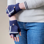 Women's/children's winter phone gloves - black Hurtel