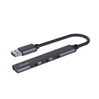 SAVIO HUB USB-A - 3 X USB-A 2.0, 1 X USB-A 3.0, GRAY AK-70 Kable i adaptery/Adaptery, przejściówki Your Sports Performance