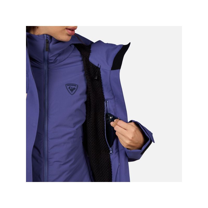 ROSSIGNOL W DESAFIO 2L SHELL JKT women's ski jacket blue
