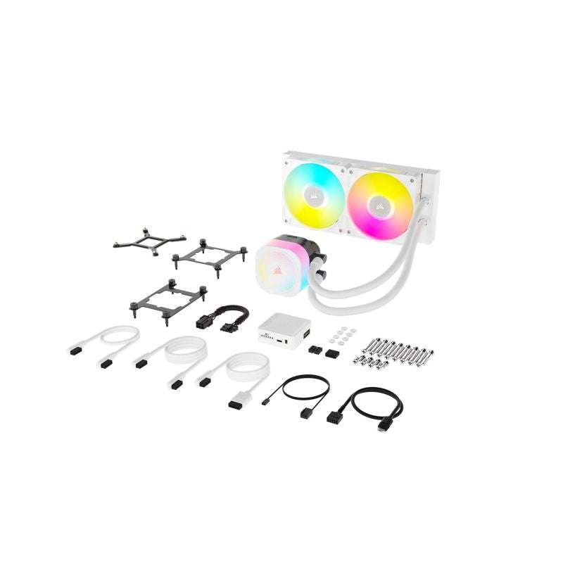 Corsair iCUE LINK TITAN RX RGB Processor All-in-One Liquid Cooler 12cm White 1 pc. Chłodzenie/Chłodzenie - zestawy chłodzenia wodnego Your Sports Performance