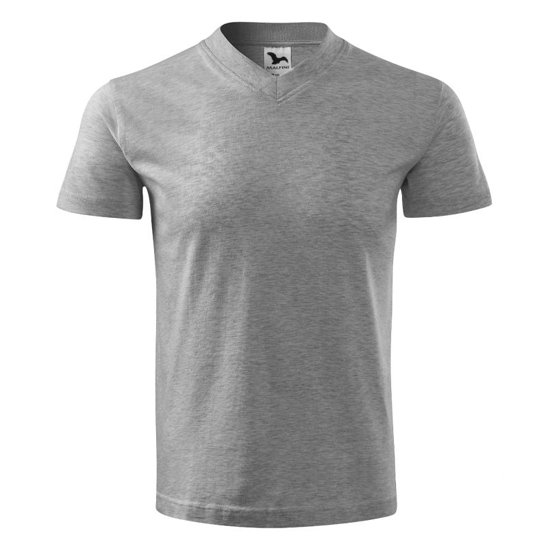 T-shirt Malfini V-neck M MLI-10212 dark gray melange Clothing/Lifestyle/T-shirts/Malfini Malfini