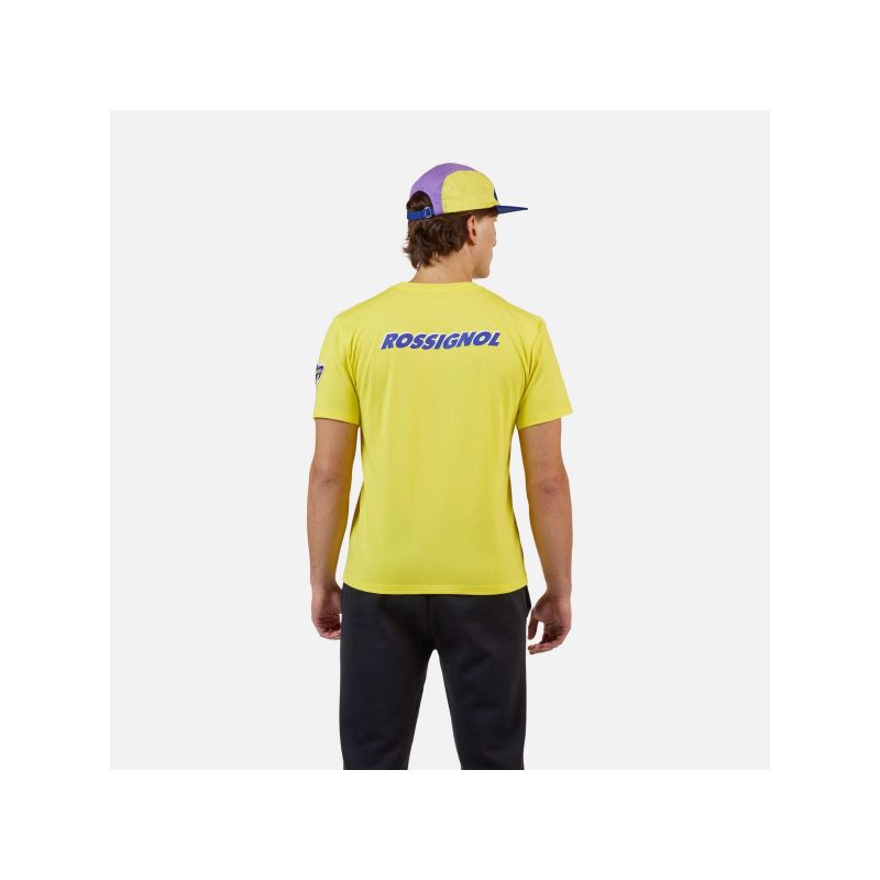 ROSSIGNOL SUPER TEE unisex t-shirt yellow