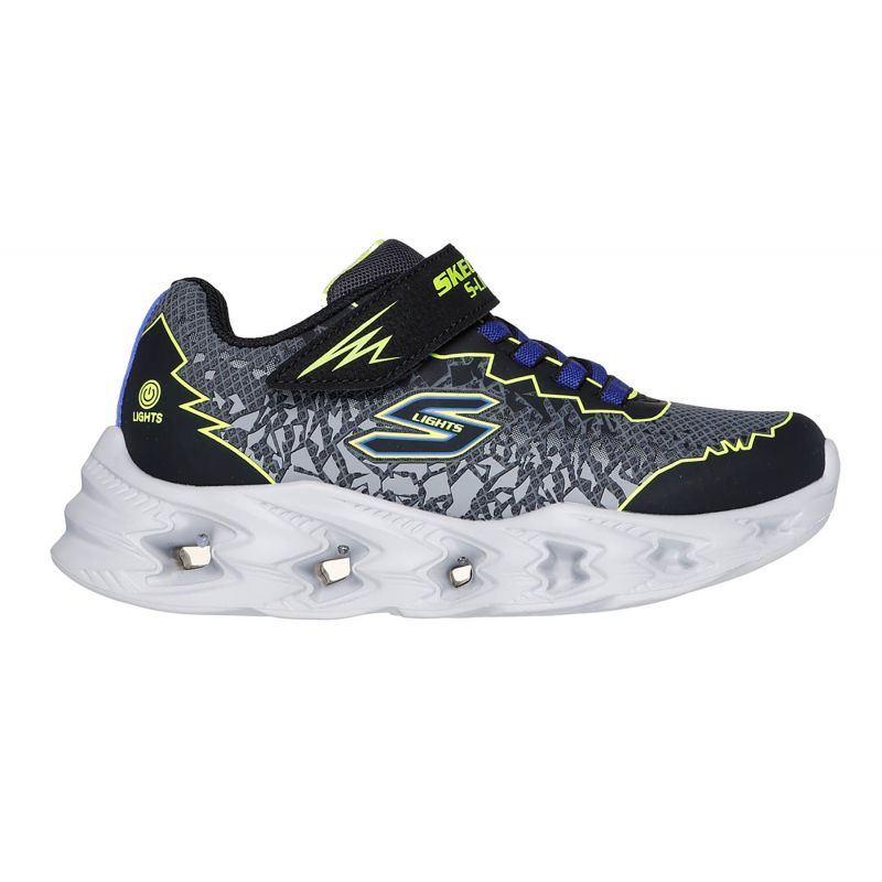 Skechers S Lights Vortex 2.0 Zorento Jr shoes 400603L-BKYL Footwear/Lifestyle/Skechers Skechers