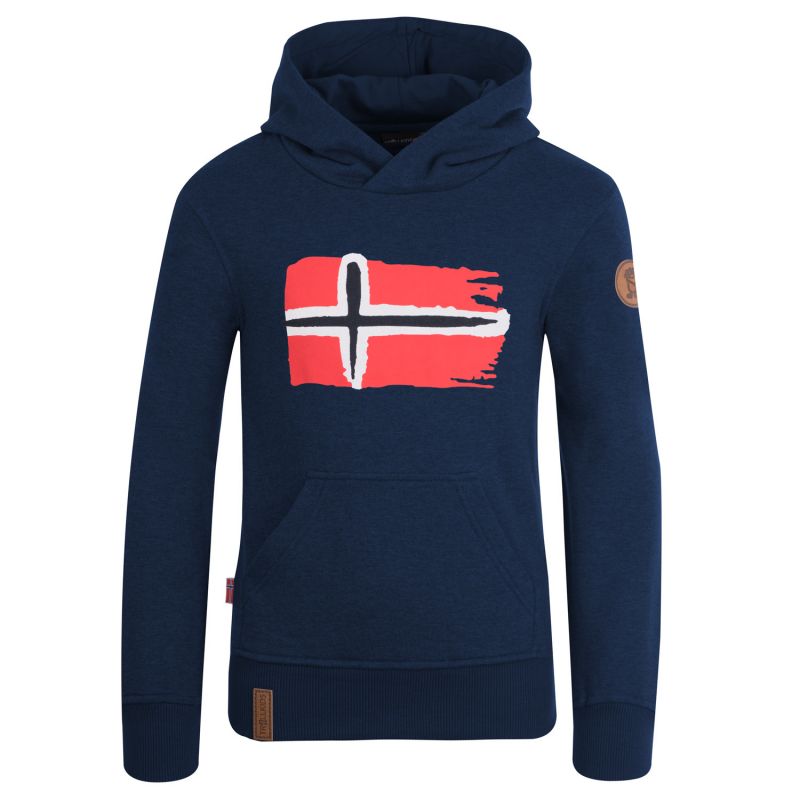 Trollkids Trondheim Sweater Jr 137-100 sweatshirt Clothing/Lifestyle/Trollkids Your Sports Performance