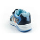 Leomil children's sports shoes Bluey sneakers light with velcro LED