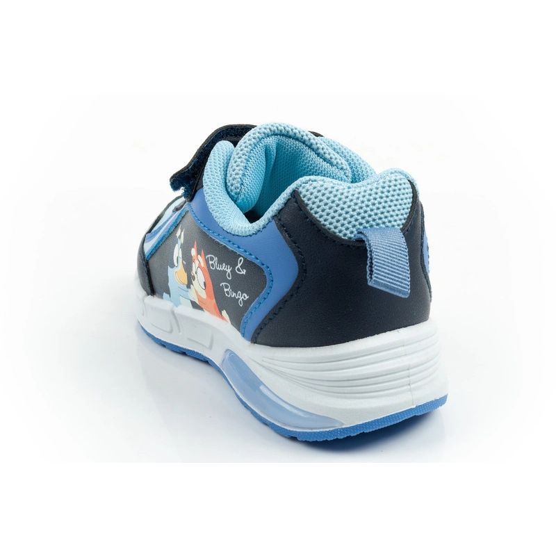 Leomil children's sports shoes Bluey sneakers light with velcro LED