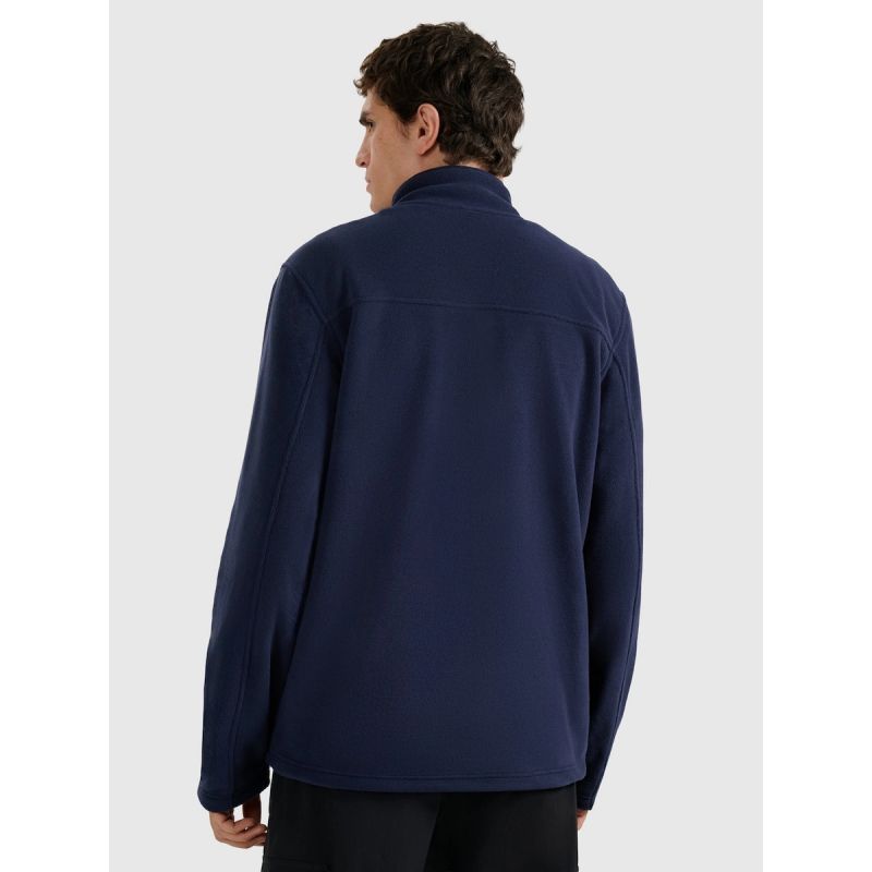 Men’s Regular-Fit Fleece with Stand Collar 4F 4FRMM00TFLEM435-31S