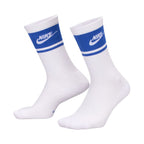 Nike Everyday Elevated Crew Socks 3 Pairs White and Blue IM7949 904
