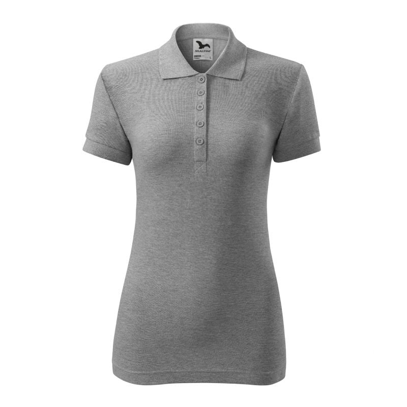 Malfini Cotton polo shirt W MLI-21312 dark gray melange Clothing/Lifestyle/T-shirts/Malfini Malfini