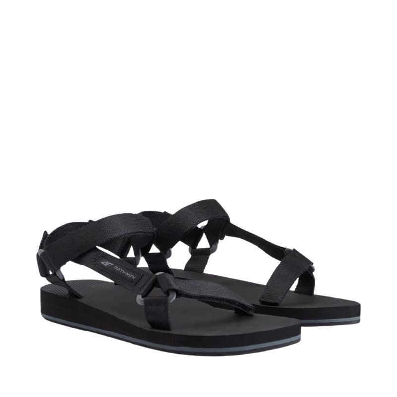 Women's sandals 4F F117 dark gray 4FWSS26FSANF117 23S