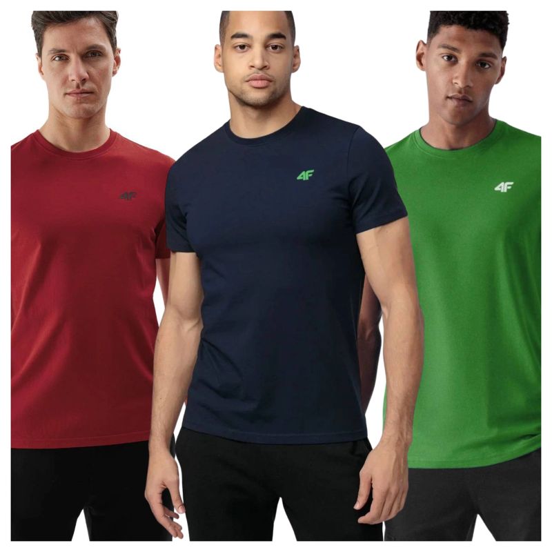 T-shirts 4F M 4FWSS25TTSHM3956-90S *Kategoria tymczasowa Your Sports Performance