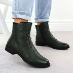 Jezzi ASA62-16 green women's ankle boots To be categorized Your Sports Performance
