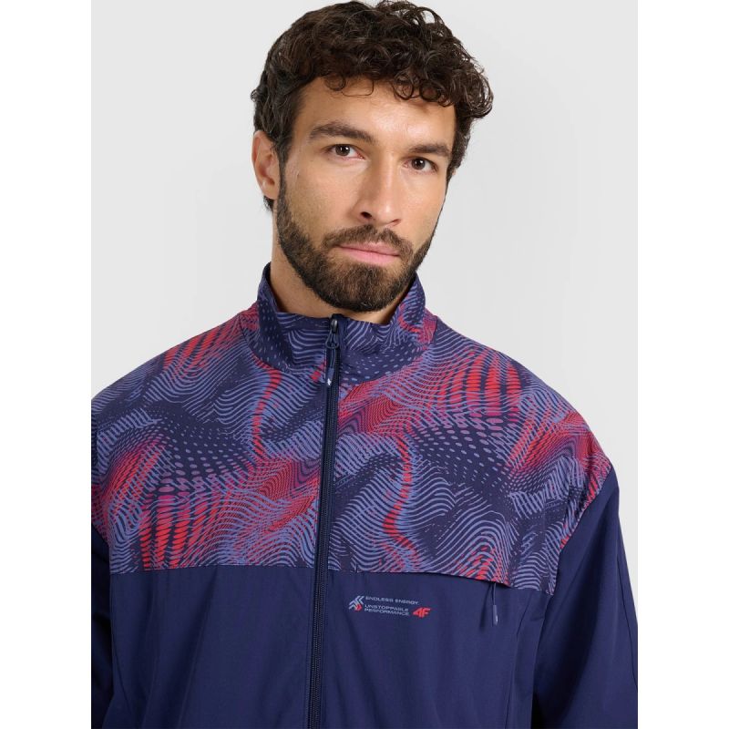 Men's sweatshirt without hood 4F 4FRAW25TSWSM2483-31S 4f