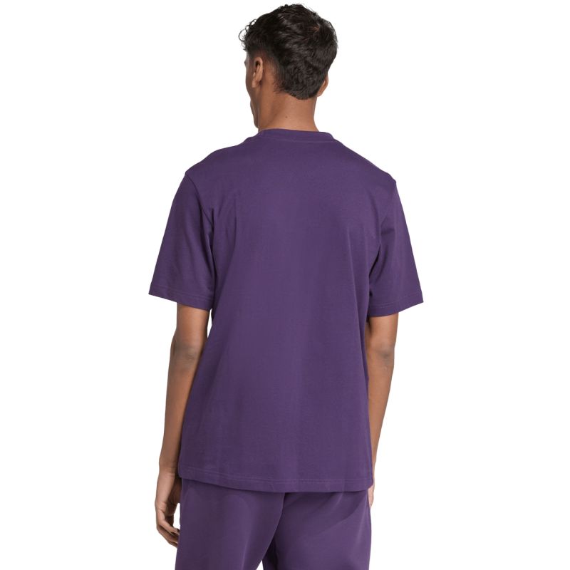 Men's adidas Essentials Small Logo Single Jersey Purple JW6232 In preparation Adidas