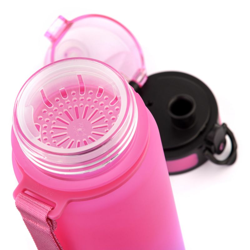 Meteor Bottle 500 ml 17659 pink/purple Accessories/Training equipment/pozostałe Your Sports Performance