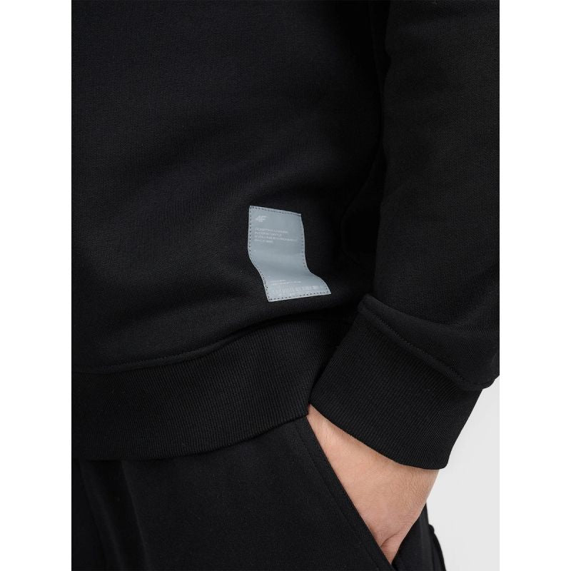 Men's sweatshirt without zipper and hood 4F 4FRAW25TSWSM2573-20S 4f