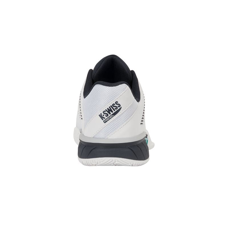 K-Swiss EXPRSLIGHT3 HB PADEL WHITE/CARBON/BALTIC-M (08900-148-M)