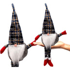 DECORATIVE ELMON 30+20CM NAVY BLUE CHECKERED Home and Garden/Equipment Your Sports Performance