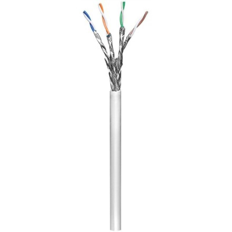 Goobay 93953 Network Cable Gray 100m Cat6 S/FTP (S-STP) Kable, gniazda i wtyki/Kable sieciowe Your Sports Performance
