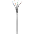 Goobay 93953 Network Cable Gray 100m Cat6 S/FTP (S-STP) Kable, gniazda i wtyki/Kable sieciowe Your Sports Performance