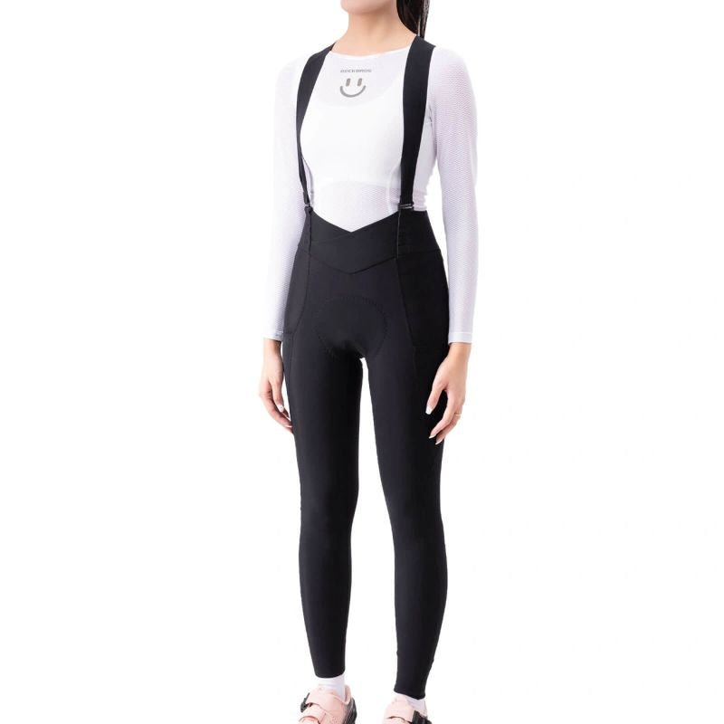 Rockbros YDCK006 TVI Women's Cycling Bib Shorts with Pad M - Black