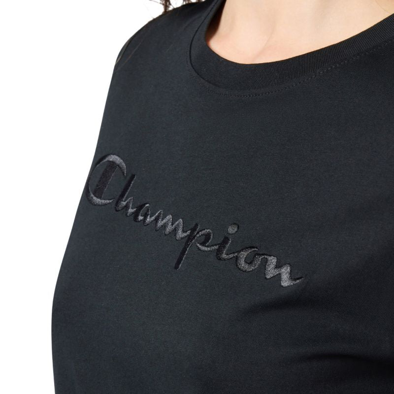 Champion SS Tee Women's Black 118382 KK001 In preparation Your Sports Performance