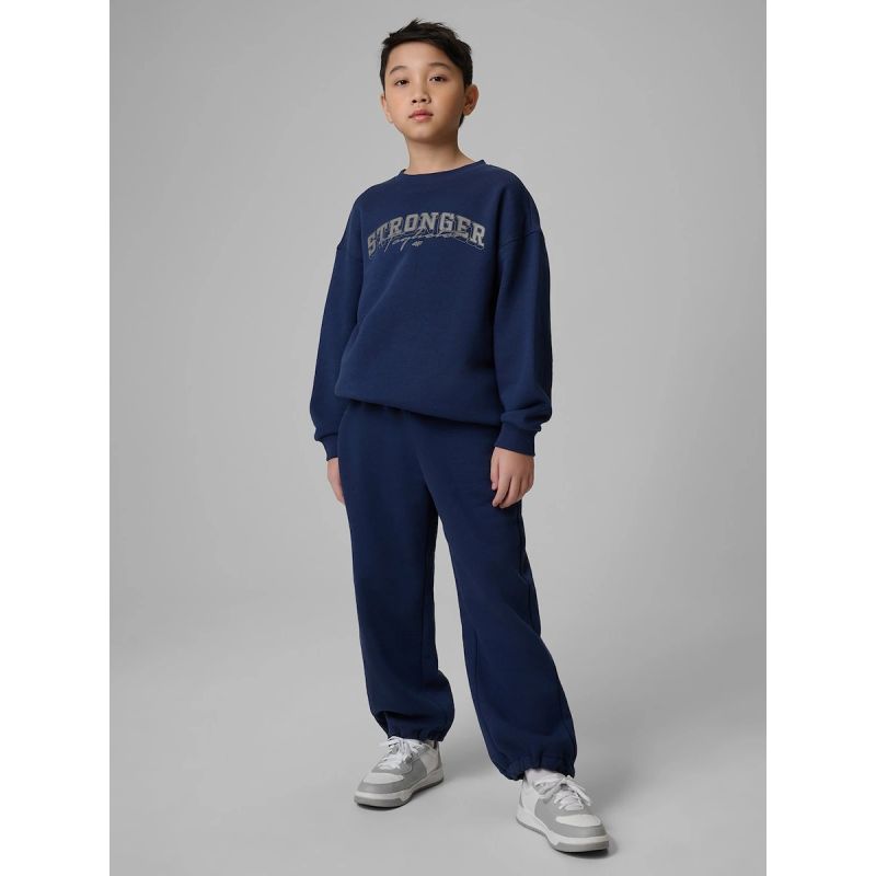 Boys' wide leg sweatpants 4F 4FJRSS26TTROM1731-31S 4f