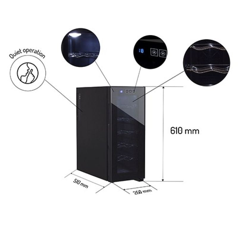 ADLER AD 8083 wine refrigerator AGD - Produkty/Chłodziarki do wina Your Sports Performance
