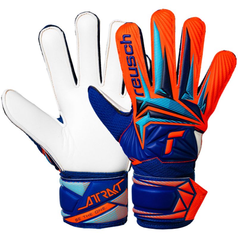 Reusch Attrakt Solid Junior Gloves 56 72 515 4129 Reusch