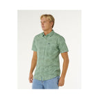 RIP CURL Men's Hypno Micro S/S Shirt Green