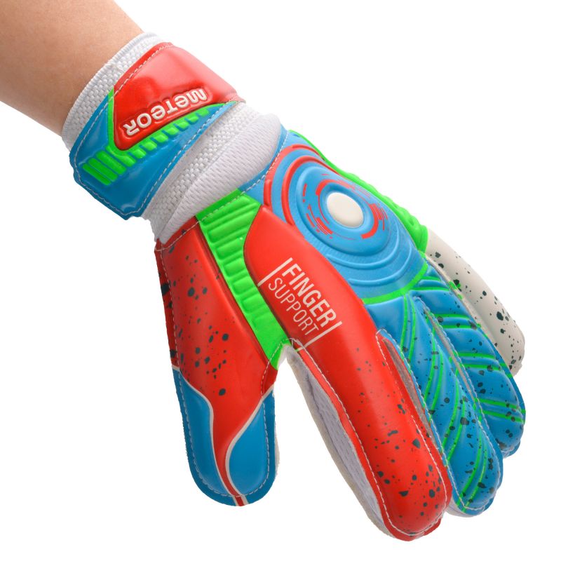 Meteor Defence 9 white goalkeeper gloves