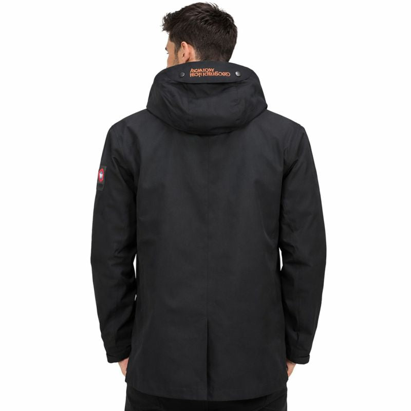 Men’s Mid-Season Jacket Geographical Norway AYOUBE BLACK DB MEN 009 (SZ2204H/GN-BLACK)