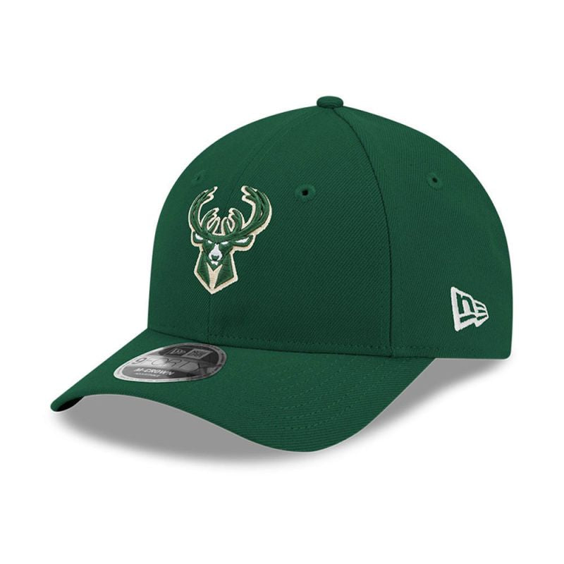 New Era 9FORTY Milwaukee Bucks NBA Team M-Crown Dark Green Snapback Cap - 60755461 Odzież/Czapki/Czapki z daszkiem Your Sports Performance