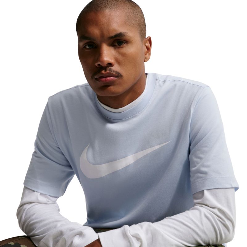 Nike Nsw Tee Icon Swoosh Men's T-Shirt Blue DC5094 408