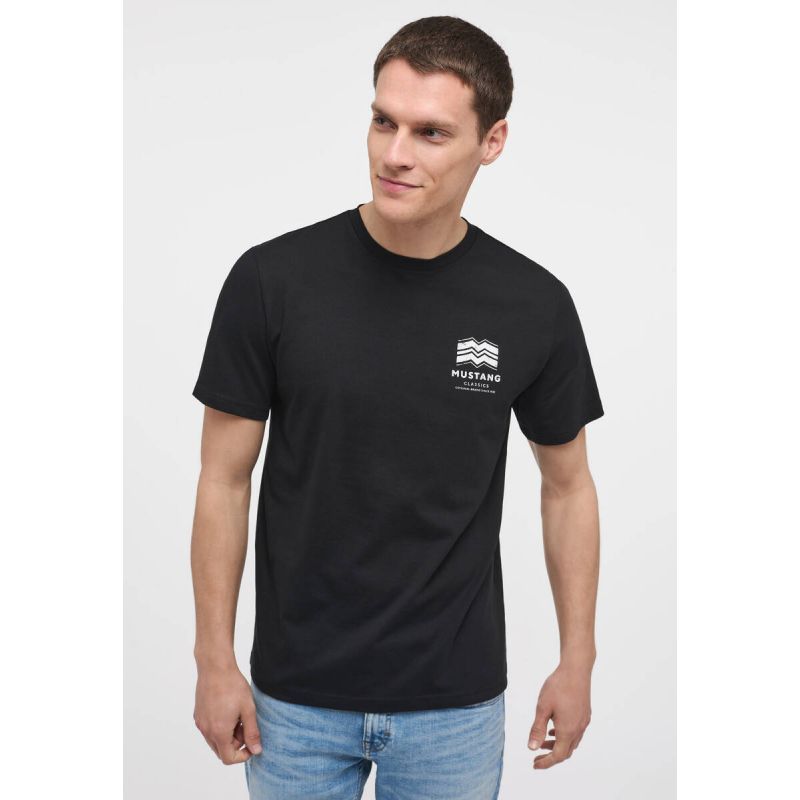 Mustang Alex C Print T-shirt M 1013804-4142 Clothing/Lifestyle/T-shirts/Mustang Your Sports Performance