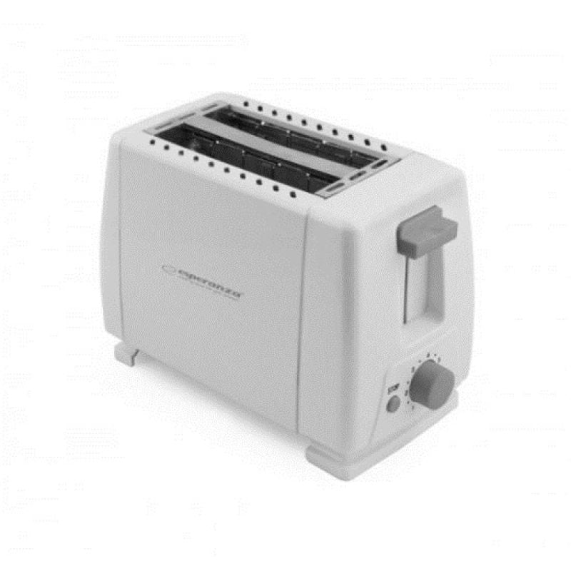 Esperanza Caprese Toaster EKT001 (600W; white) AGD - Produkty/Tostery Your Sports Performance