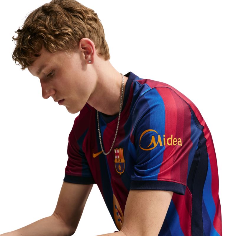 Nike FC Barcelona 2026/27 Stadium Home Men's Jersey Blue and Red II1872 683 Barsa