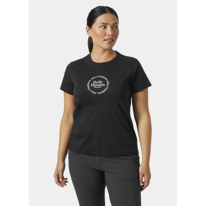 Helly Hansen Core Graphic T-shirt W 54080 990 Clothing/Lifestyle/T-shirts/Helly Hansen Your Sports Performance